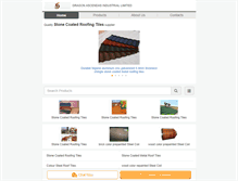 Tablet Screenshot of colorppgitiles.com